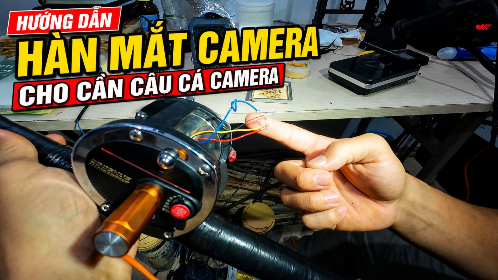 Mắt camera cần câu bị chập chờn: Nguyên nhân và cách xử lý