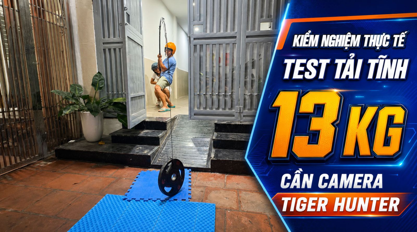 Combo Cần Câu Camera Tiger Hunter 2026