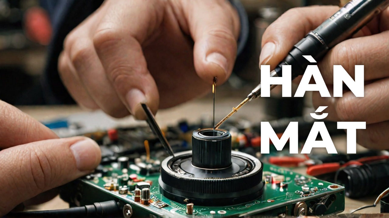 Hướng dẫn hàn mắt cam cho cần câu camera chi tiết từ A–Z